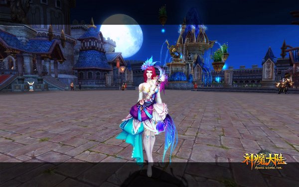 火速围观蝶衣精灵,《神魔大陆》新时装展示