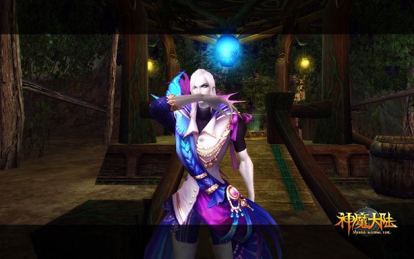 火速围观蝶衣精灵,《神魔大陆》新时装展示