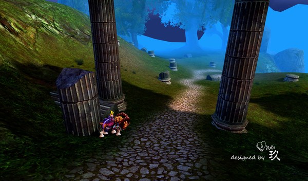 神魔大陆美图欣赏:静谧花园的美丽角落