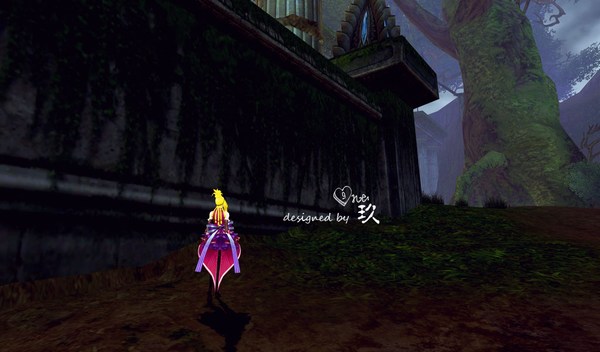 神魔大陆美图欣赏:静谧花园的美丽角落