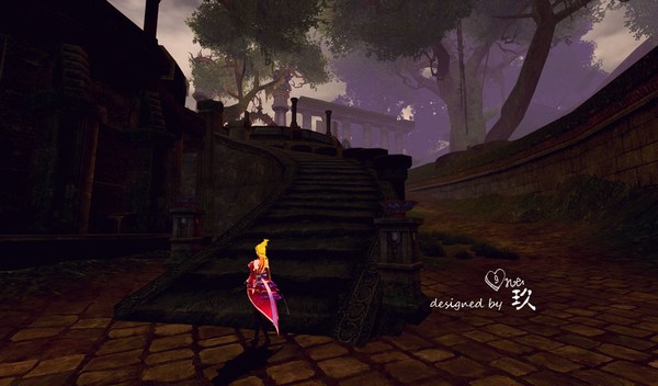 神魔大陆美图欣赏:静谧花园的美丽角落