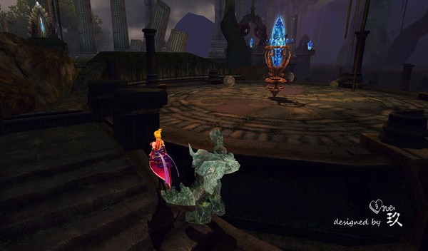 神魔大陆美图欣赏:静谧花园的美丽角落