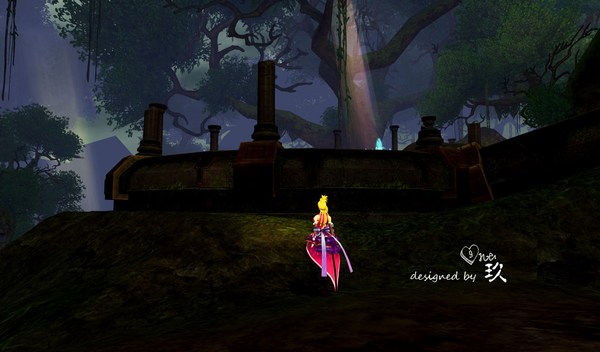 神魔大陆美图欣赏:静谧花园的美丽角落