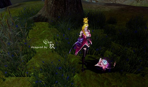 神魔大陆美图欣赏:静谧花园的美丽角落