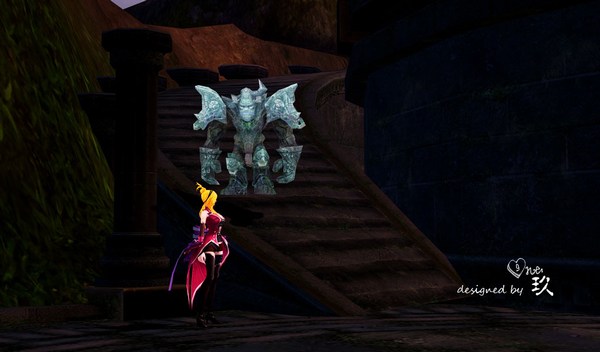 神魔大陆美图欣赏:静谧花园的美丽角落