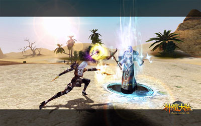 图片: 图1:《神魔大陆》实景截图—战起来!.jpg