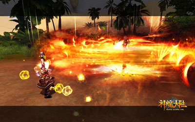 图片: 图2:《神魔大陆》实景截图—PK大战.jpg