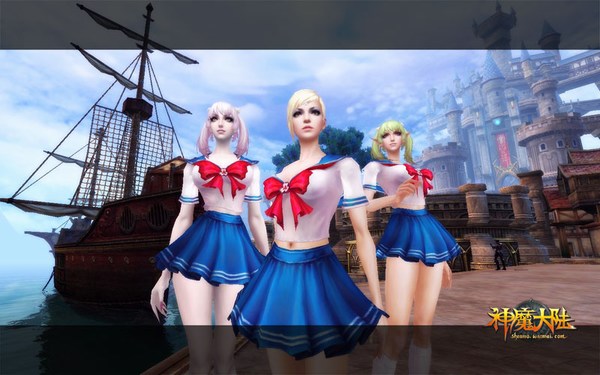 美少女战士登场 《神魔大陆》引领新装时尚