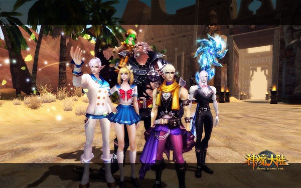 王者争霸 神魔大陆公会跨服PK热身赛今日开启