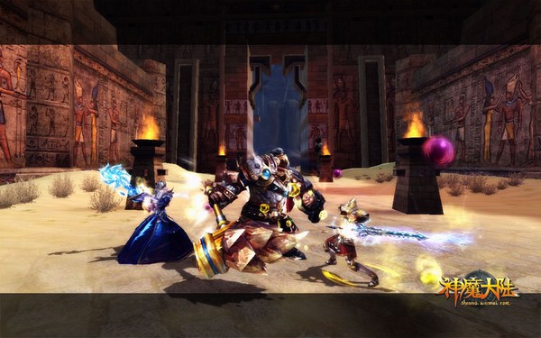 王者争霸 神魔大陆公会跨服PK热身赛今日开启