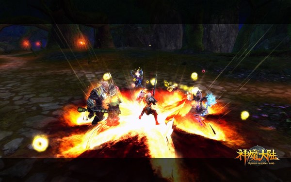 决赛打响 神魔大陆公会跨服PK热身赛王者之争