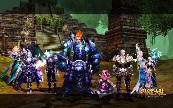 多国媒体访华 《神魔大陆》震撼3D奇幻网游