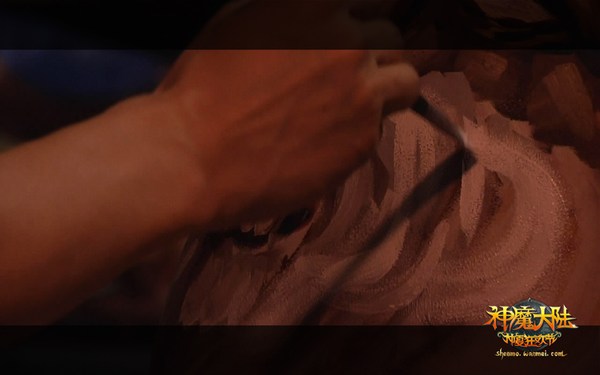 先睹为快 神魔大陆3D彩绘花絮照片公布