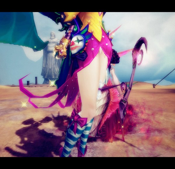 神魔大陆玩家原创精美图文:小丑的落寞