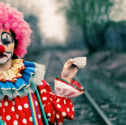 神魔大陆玩家原创精美图文:小丑的落寞