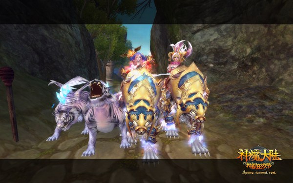 强悍骑战 神魔大陆完美诠释最新PK模式