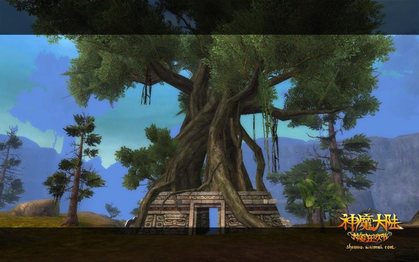 绝美风景 炎炎夏日来神魔大陆旅游避暑