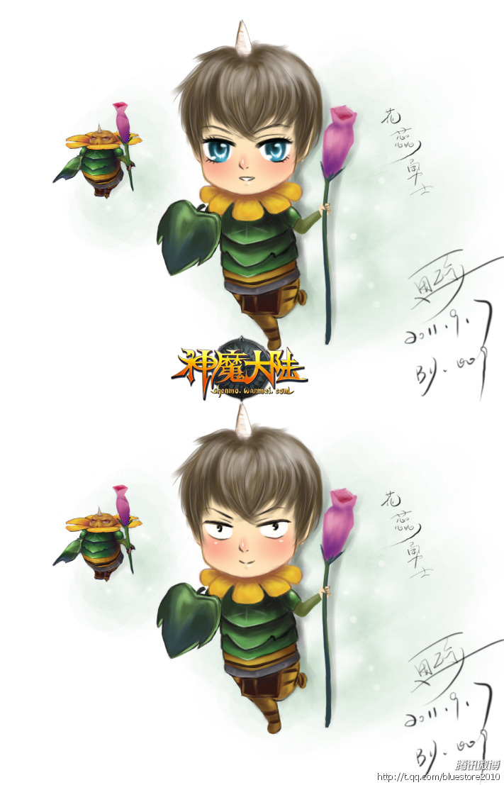 妙笔生花《神魔大陆》玩家手绘迎周年