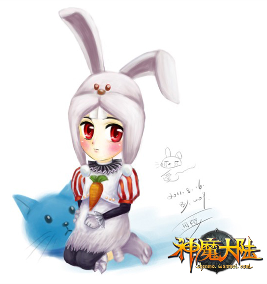 妙笔生花《神魔大陆》玩家手绘迎周年