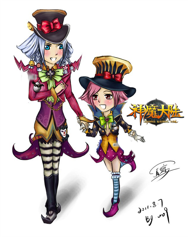 妙笔生花《神魔大陆》玩家手绘迎周年