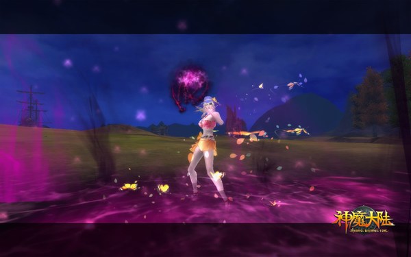 《神魔大陆》入驻新区 送海量免费道具