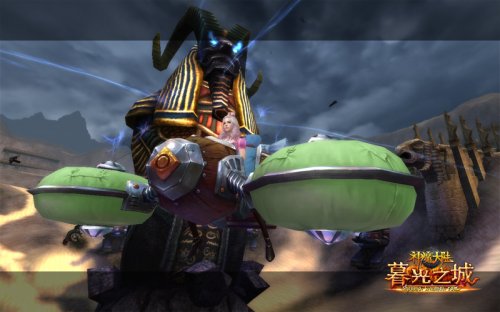 《神魔大陆·暮光之城》实景截图-暖冬酒桶