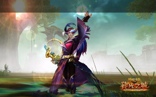 图3《神魔大陆·暮光之城》实景截图-高贵的精灵