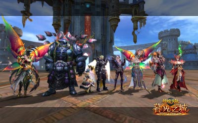 图片: 图3《神魔大陆·暮光之城》实景截图-互动开始.jpg