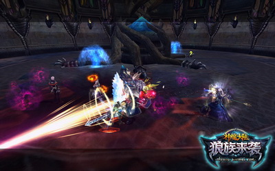 图片: 图1《神魔大陆·狼族来袭》实景截图-快速反应,持久舒适作战.jpg